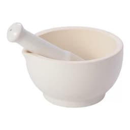 Ступка с пестиком "Premier Housewares", цвет: белы Premier Housewares Ступка с пестиком "Premier Housewares", цвет: белы