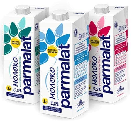 Молоко Parmalat