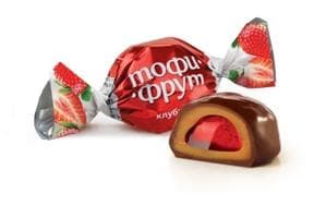 Конфеты «ТофиФрут» клубника