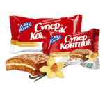 Печенье-сэндвич «Супер-Контик» ванильный молочный