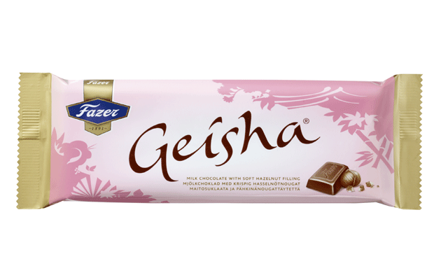 Шоколадная плитка Geisha 100g