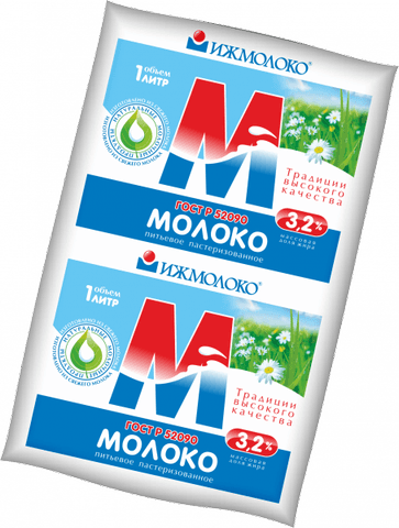 Молоко отборное, 3,4%-4,2% Ижмолоко