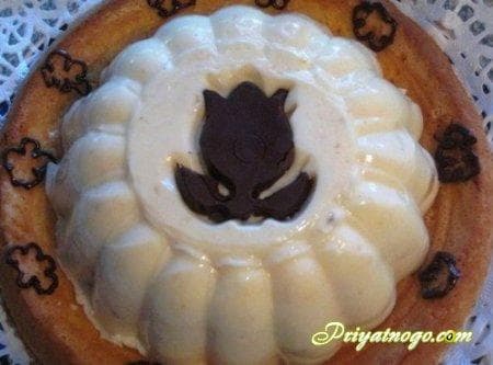 Желе молочное