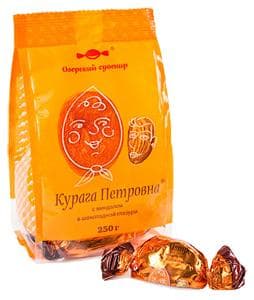 Курага с миндалем конфеты в шоколаде