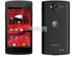 Телефон Prestigio 4500 TDUO Black
