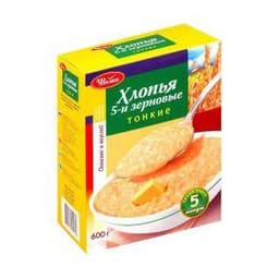 Хлопья 5-ти зерновые "Увелка"