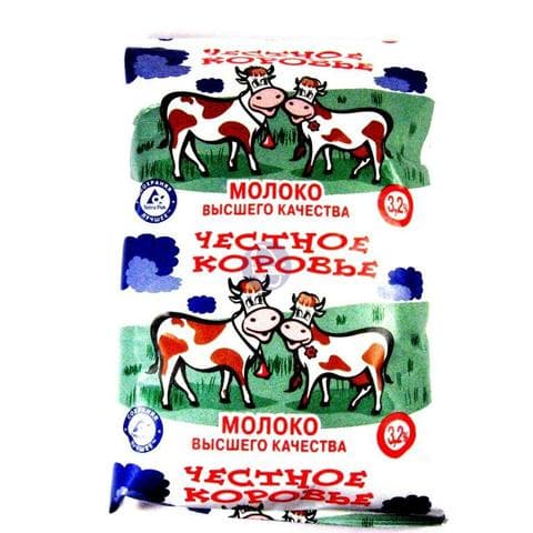 Молоко "Честное коровье"
