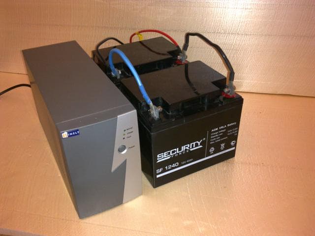ИБП INELT Intelligent 500LT2 + АКБ Leoch