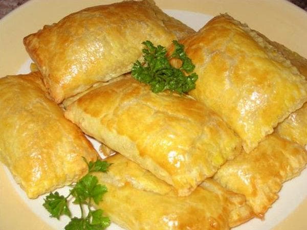 Слоеное тесто для пирожков