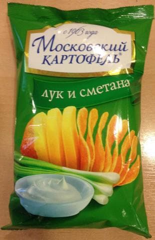 Чипсы "Московский картофель"