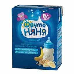 Кашка Фруто Няня Молочная овсяная с бананами