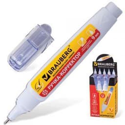 Ручка-корректор Brauberg, 9 ml