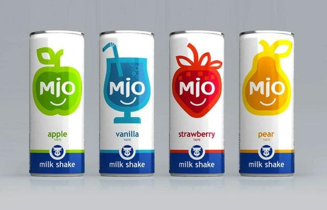 Безалкогольный напиток - mio milk shake