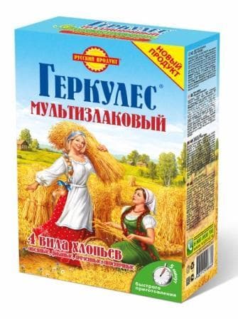 Хлопья "Геркулес Мультизлаковый"