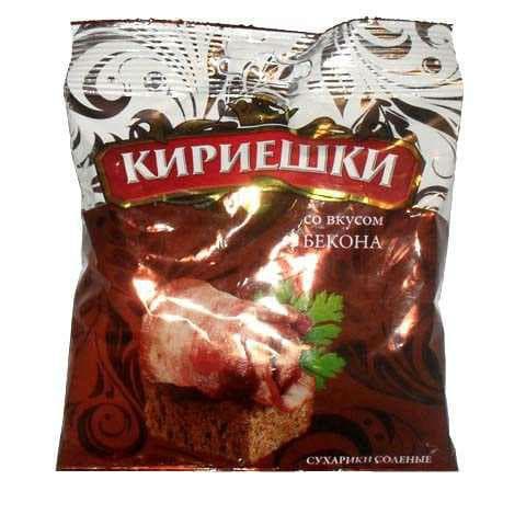 Сухарики "Кириешки" бекон