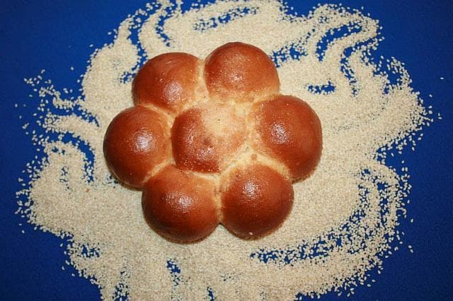 Булочка "Ромашка"