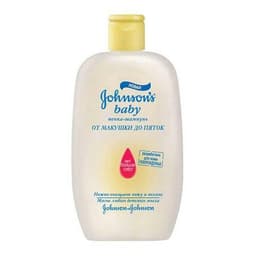 Пенка-шампунь Jonsons baby от макушки до пяток