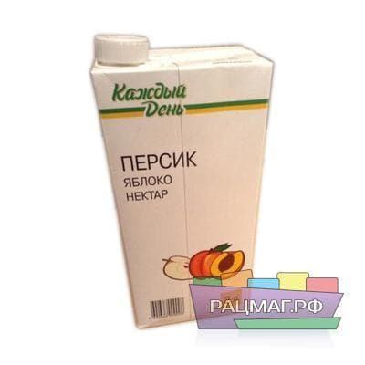 Нектар "Каждый день" персик-яблоко