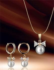 Колье и серьги Avon "Парижская весна"