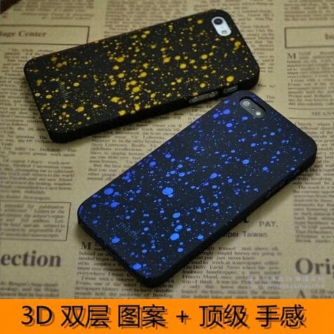 Чехол на iphone 5 и 5S "Пятна 3D"