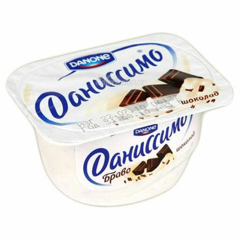Йогурт "Даниссимо".