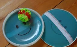 Игрушка Тарелка с шаром - липучкой