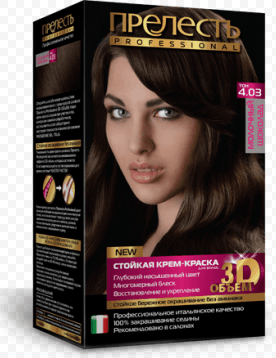Краска для волос Прелесть Professional молочный шоколад
