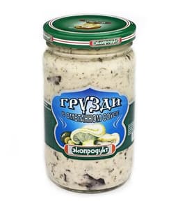 Грузди в сметанном соусе Экопродукт