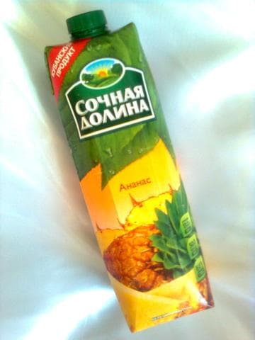 Нектар ананасовый "Сочная долина"