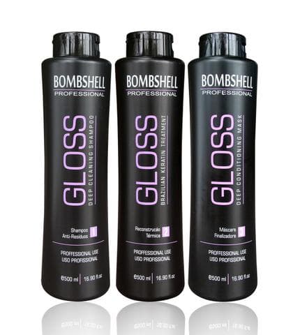 Кератин для выпрямления волос BOMBSHELL GLOSS Средство для ухода за волосами - отзывы