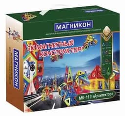 Магнитный конструктор МК-112 Архитектор Магникон