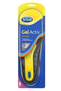 Стельки для активной работы Scholl GelActiv Work