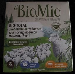 Таблетки для посудомоечной машины BioMio