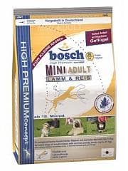 Корм Bosch MINI ADULT ягнёнок/рис для мелких собак