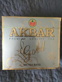 Чай Акбар Голд 100 пакетов