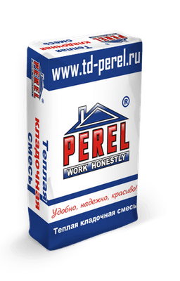 Теплый кладочный раствор Perel