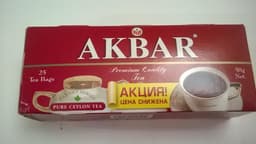 Чай Акбар гранатовая серия 25 пак