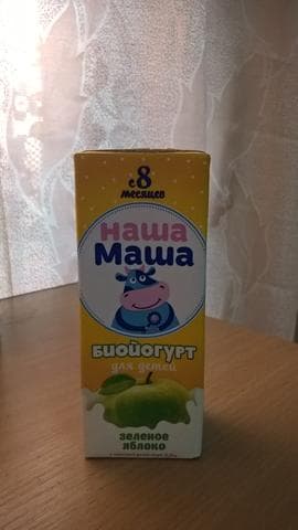 Биойогурт "Наша Маша"