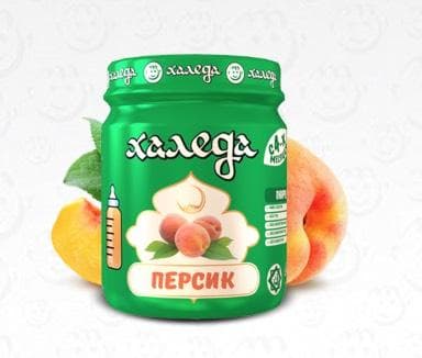 Детское пюре Халеда "Персик"