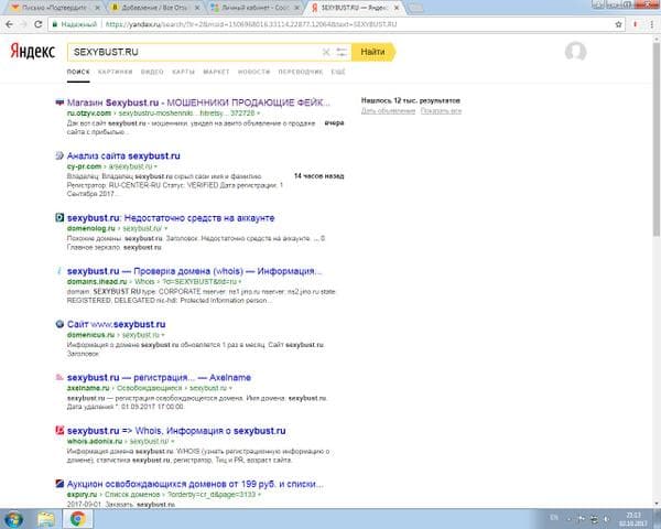 Магазин "SEXYBUST.RU", Москва