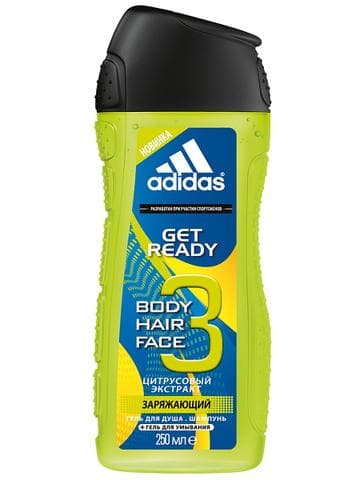 Гель для душа Adidas Get Ready