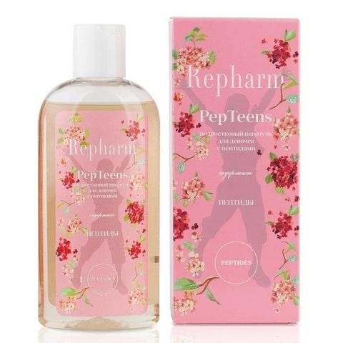 Шампунь Repharm для девочек с пептидами PepTeens