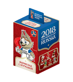 Коллекционная игрушка Sweet box FIFA 2018 Sweet box