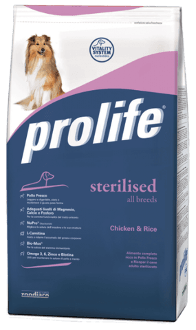 Корм для собак "Prolife Sterilised"