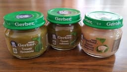 Детское пюре Gerber (первые овощи)