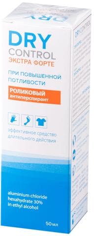 Антиперспирант DRY CONTROL экстра форте