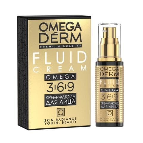 Крем OMEGADERM флюид для лица Omega 3,6,9
