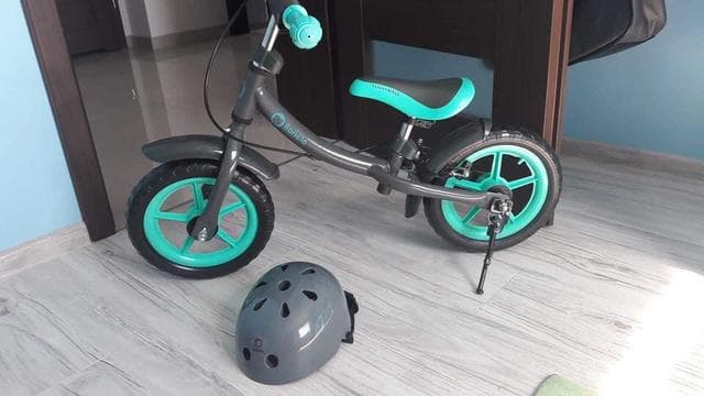 Беговел детский Lionelo Dan Turquoise