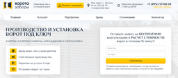 Ворота заборы