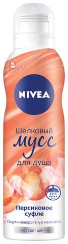 Шелковый мусс для тела Nivea Персиковое суфле